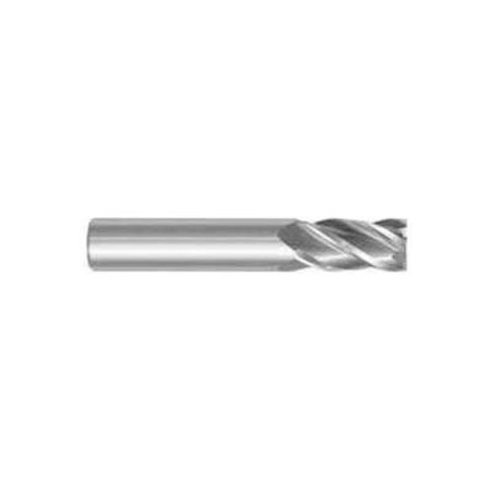 TOOLMEX CORP. Import 4 Flute Carbide Sq Single End Mill 3/16" Dia 3/16" Shank 5/8" Flute 2" OAL 1-100-4018